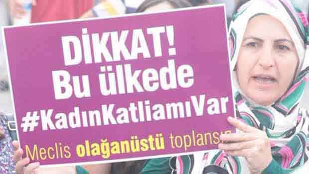 Türkiye'de gündem Kadın Cinayetleri