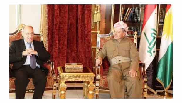 Başkan Barzani Gregor Gysi ile görüştü