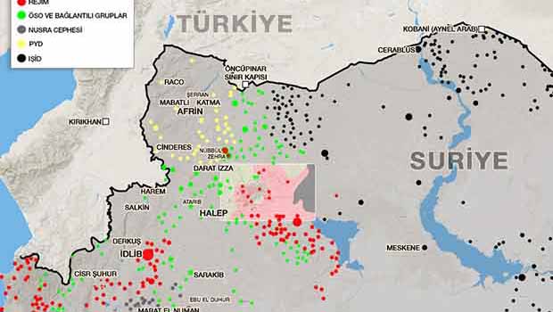  Suriye Ordusu’ndan Afrin kantonuna saldırı 