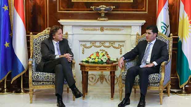 Hollanda Dışişleri Bakanı Koenders, Erbil'de