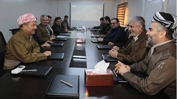  İslami partilerden Başkan Barzani’ye tebrik ziyareti