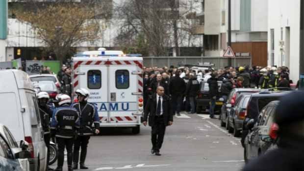  Fransa'da haftalık dergiye saldırı: 12 ölü 