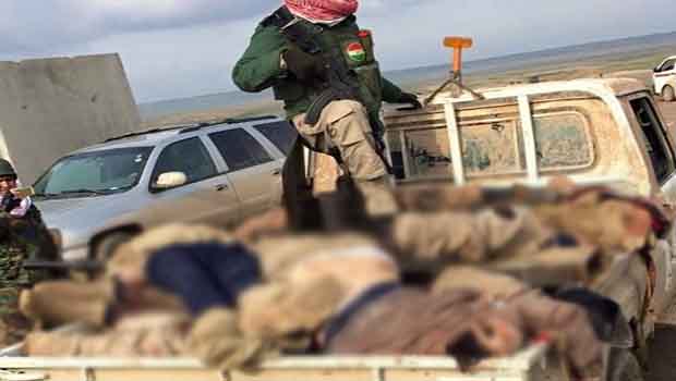 Guwer-Mahmur cephesinde 90 IŞİD’li öldürüldü