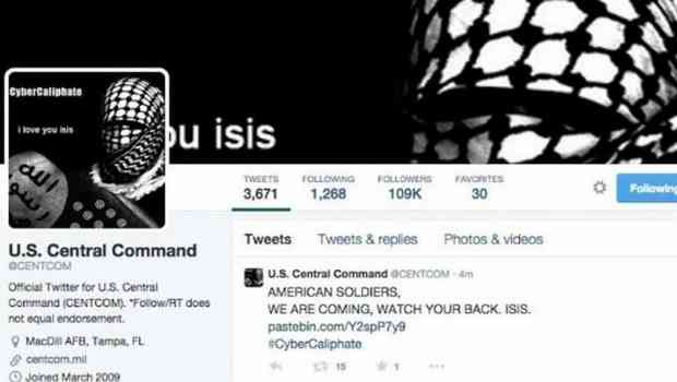 IŞİD CENTCOM'un Twitter ve Youtube Hesaplarını Hackledi