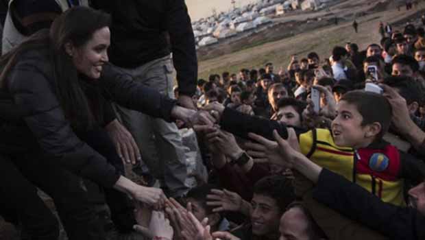 Jolie: Kürdistan evlerini terk edenler için "Güvenli Sığınak" konumunda