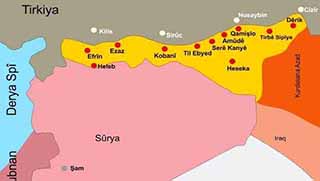 Esadların Suriye'si, Kürdistan'ın Rojava'sı ve Kobanê Direnişi
