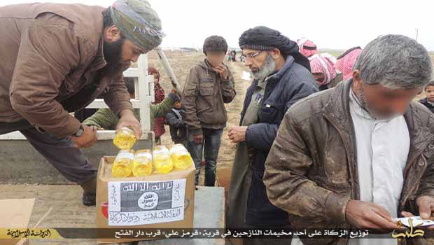 IŞİD, BM yardımlarını kendi logosuyla dağıtıyor