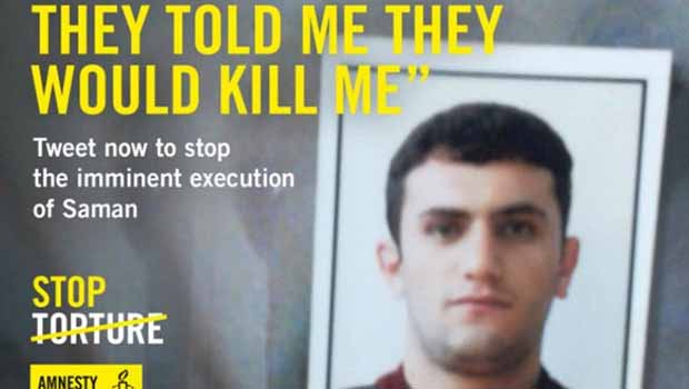 Af Örgütü'nden Kürt idam mahkumu için çağrı