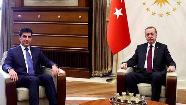 Neçirvan Barzani ve Erdoğan ‘çözüm süreci’ni görüştü 