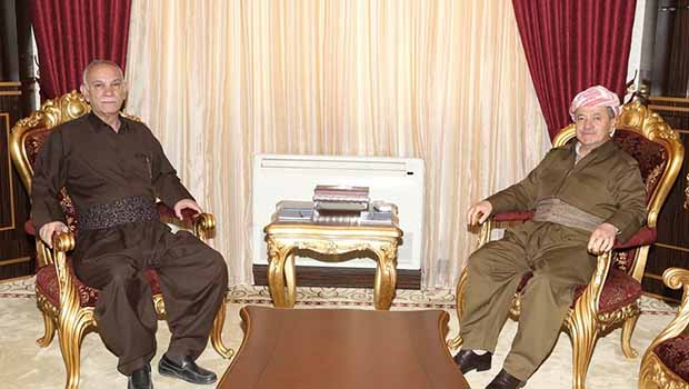 Başkan Barzani, Noşirwan Mustafa ile görüştü