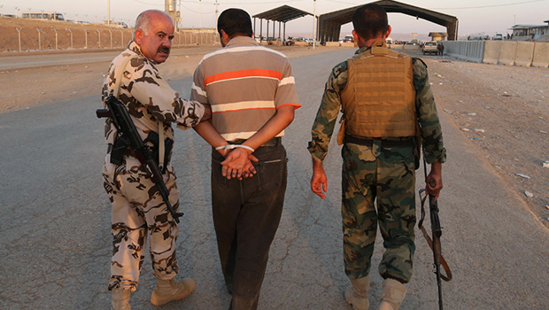 Kerkük'e sızmaya çalışan 3 IŞİD'li yakalandı