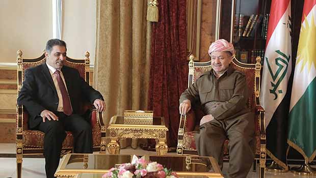 Başkan Barzani, Irak İçişleri Bakanını kabul etti