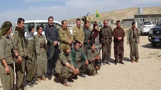 Kürdistan bölgesi parlamenterlerinden Gerillaya ziyaret