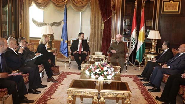 Başkan Barzani: AB bölgede daha etkin olmalı