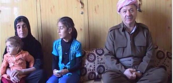Başkan Barzani, Şehit Peşmerge Hucam’ın evini ziyaret etti