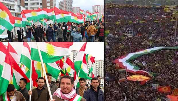 Amed Newroz'unda Ala Rengîn'e yakışıksız saldırılar