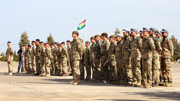 Erbil’de uluslararası Askeri Eğitim Kampı açıldı 