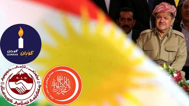  Kürdistanlı Partiler; “Bölge Başkanı Parlemento tarafından seçilmeli” 