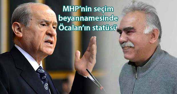 MHP Öcalan'ı İmralı'da istemiyor