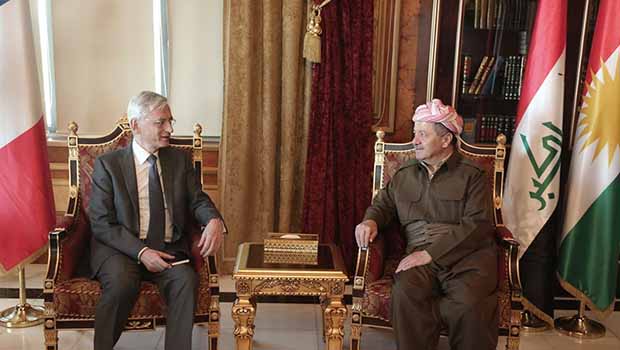 Başkan Barzani: Fransa’nın desteği unutulmaz 