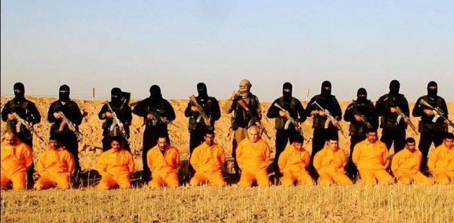 IŞİD, 11 Şii milisi infaz etti