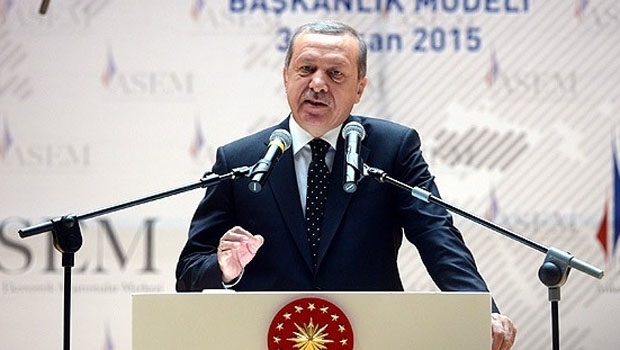 Erdoğan: Cumhurbaşkanlığı  sistemi Çöktü