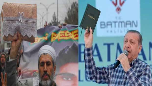 Mitingde Kur-an'ı Kerim kaldıran imam: Eğer ben suçlu isem Erdoğan iki kez suçludur
