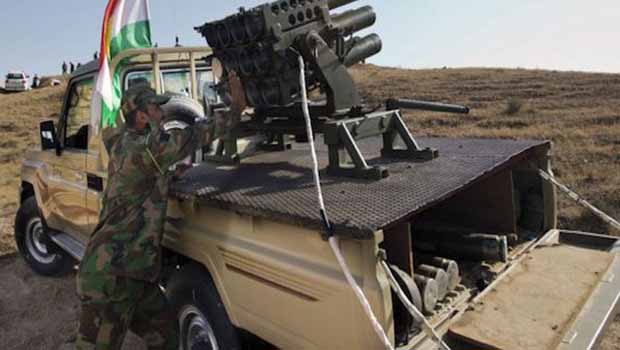 Peşmerge, Musul’daki IŞİD hedeflerini toplarla vurdu