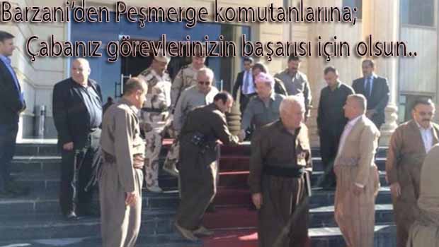 Başkan Barzani: YNK veya PDK Peşmergeleri şeklindeki ayrım kalmamalı