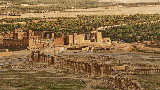 Antik kent Palmyra da IŞİD'in elinde 