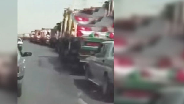 İran askerlerinin cesetleri 9 kamyonda