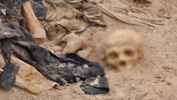  Ezidi Kürtlerine ait bir toplu mezar bulundu 