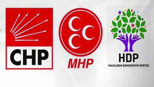 CHP, MHP VE HDP'ye Koalisyon Çağrısı