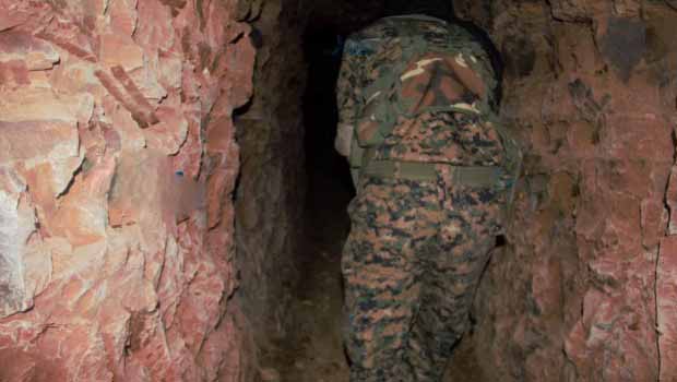 Gire Spi'de IŞİD'e ait bir Tünel bulundu