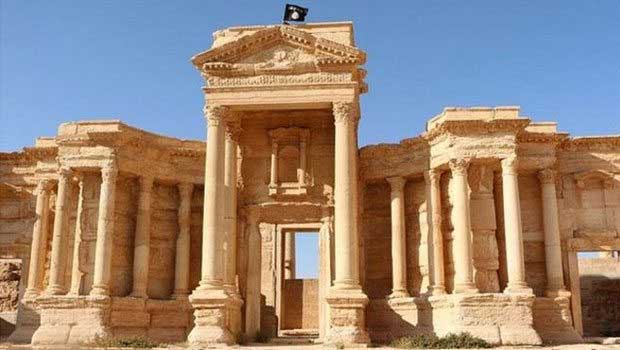 IŞİD, Antik kent Palmira'ya mayın döşedi