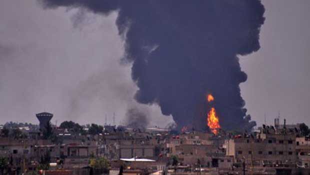 Hasekê'de IŞİD Kürtler’e saldırıyor! 