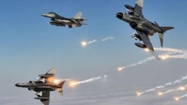 Koalisyon uçakları Kobanê, Şengal ve Hesekê’deki IŞİD mevzilerini vurdu