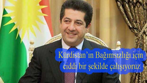 Mesrur Barzani: Kürdistan Mutlaka Bağımsız Olacaktır!