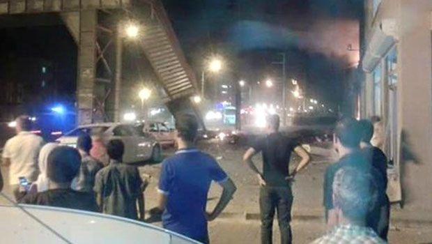 Mardin Kızıltepe'de Polis Otosuna Saldırı
