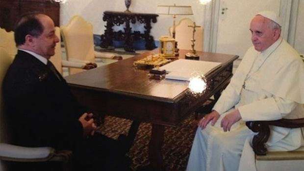 Papa:  Barzani görevinde kalmalı