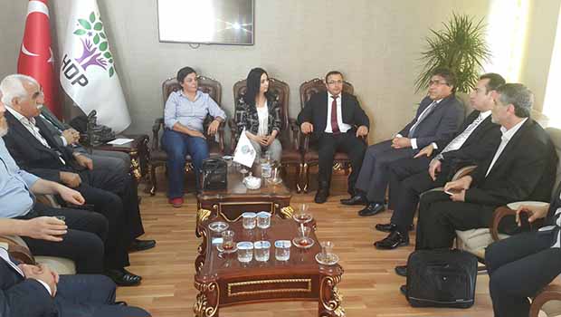Kürdistani Partiler HDP Genel Merkezi’ni Ziyaret Etti