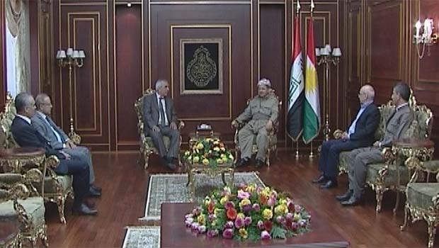 Başkan Barzani, PDK-S heyetini kabul etti