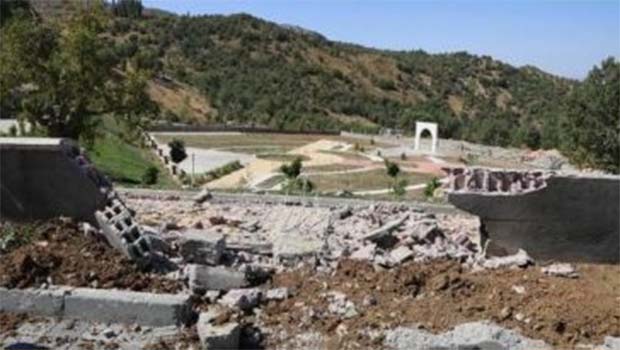 Ağrı ve Varto'nun ardından Şırnak’taki PKK mezarları da tahrip edildi 