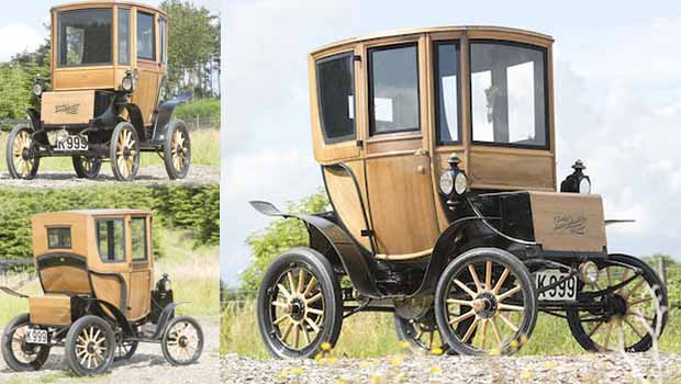 110 yıllık elektrikli otomobil