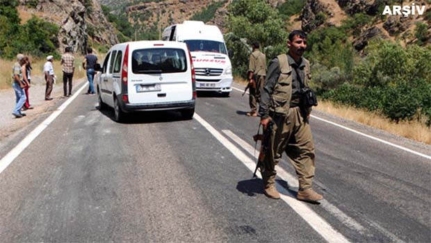 PKK Gerillaları Dersim'de 2 askeri alıkoydu