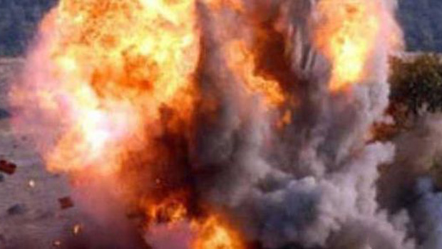 Kamışlo'da patlama