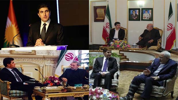 Başbakan Neçirvan Barzani İran'da bir dizi görüşme yaptı