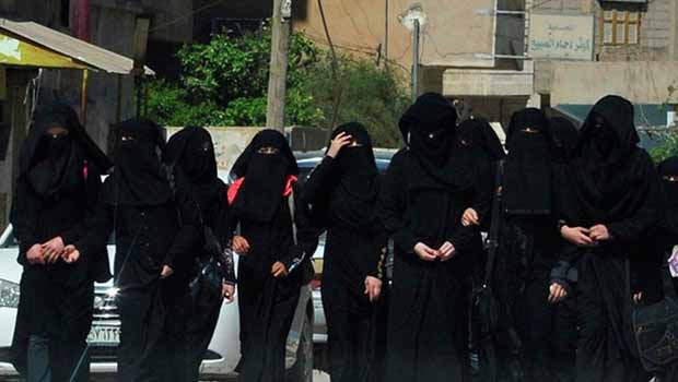 IŞİD kadınlardan canlı bomba taburu kurdu