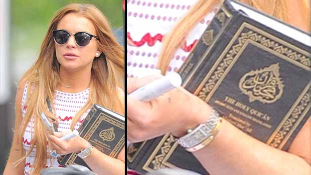 Lindsay Lohan'dan AKP'ye dolaylı destek