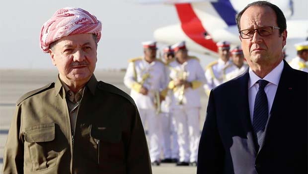 Başkan Barzani: Fransa'daki saldırılar Kürd halkını derinden yaralamıştır